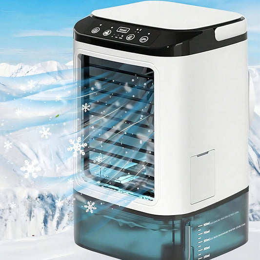 Mini Climatiseur Portable – Fraîcheur Instantanée et Mobilité Totale | Helvia