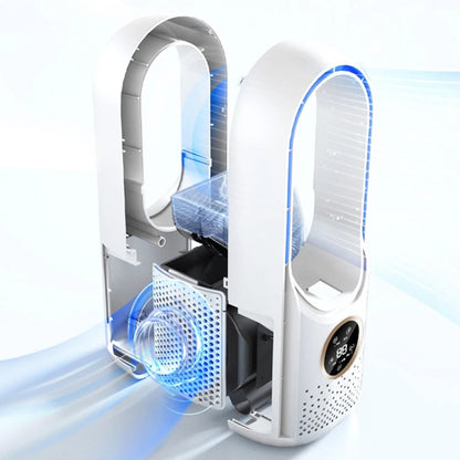 Climatiseur Portable Silencieux Sans Lame 2025 – Refroidissement Puissant, Silencieux et Moderne