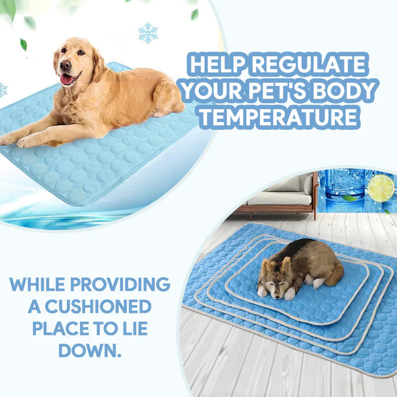 Tapis Refroidissant pour Chiens | Confort et Soulagement en Été