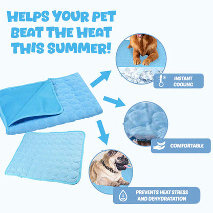 Tapis Refroidissant pour Chiens | Confort et Soulagement en Été