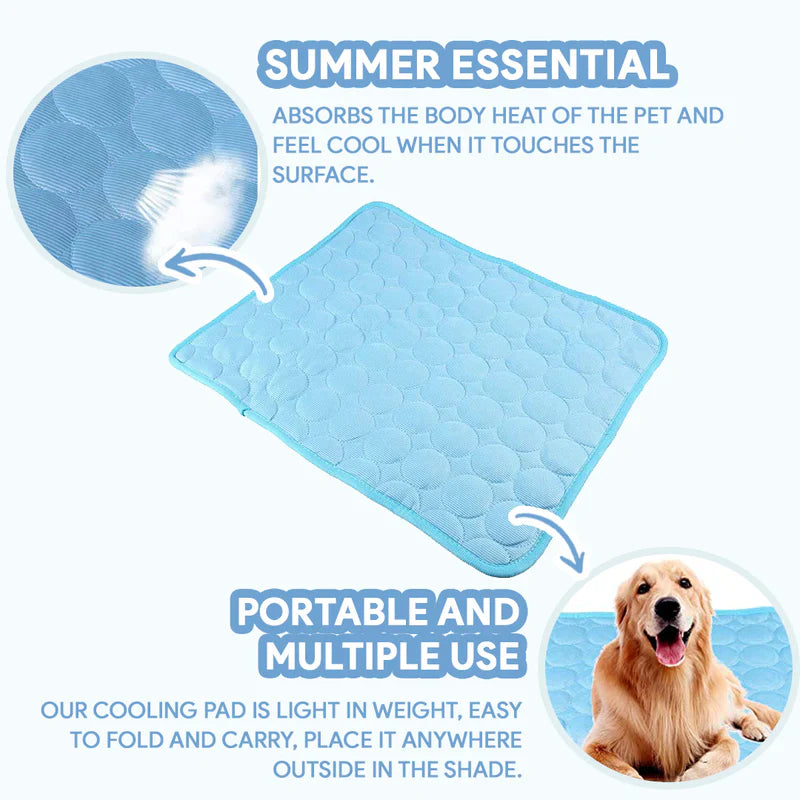 Tapis Refroidissant pour Chiens | Confort et Soulagement en Été