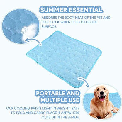 Tapis Refroidissant pour Chiens | Confort et Soulagement en Été