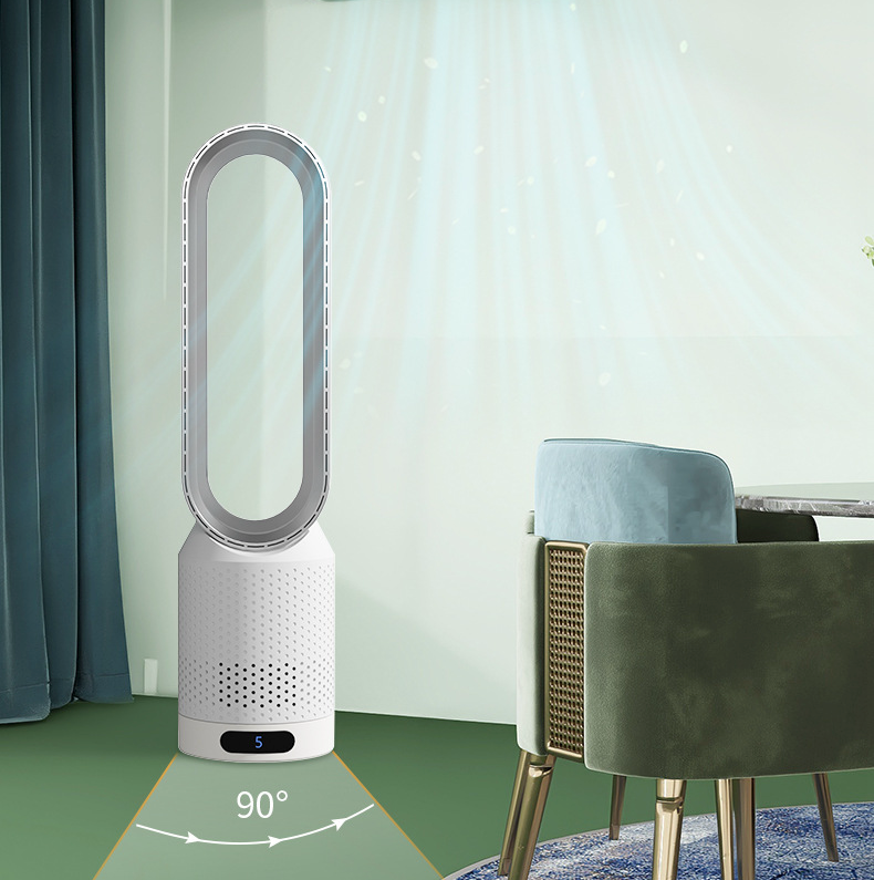 Refroidisseur d'Air Portable 3-en-1 avec Purificateur – Ventilateur Tour Oscillant pour Maison