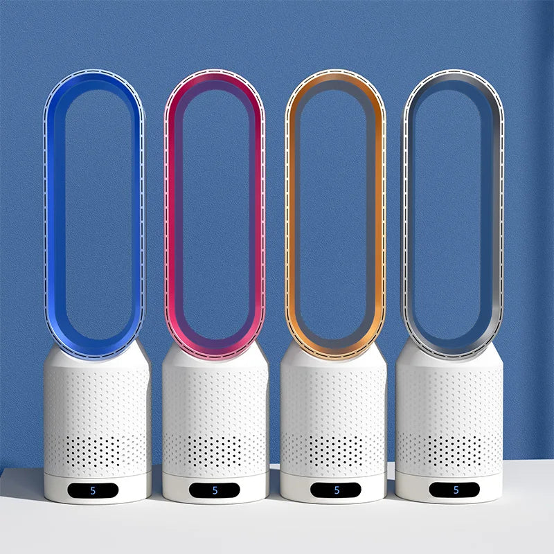 Refroidisseur d'Air Portable 3-en-1 avec Purificateur – Ventilateur Tour Oscillant pour Maison