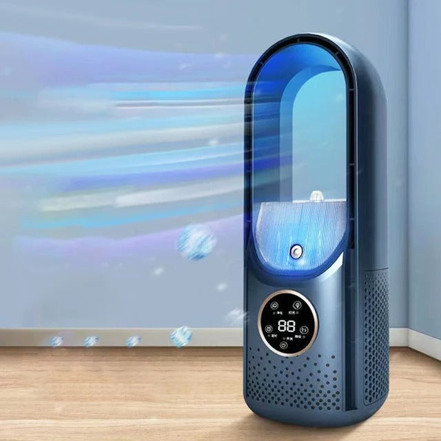 Climatiseur Portable Silencieux Sans Lame 2025 – Refroidissement Puissant, Silencieux et Moderne
