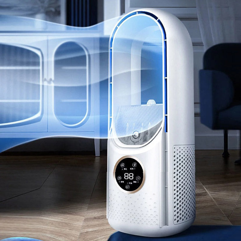 Climatiseur Portable Silencieux Sans Lame 2025 – Refroidissement Puissant, Silencieux et Moderne