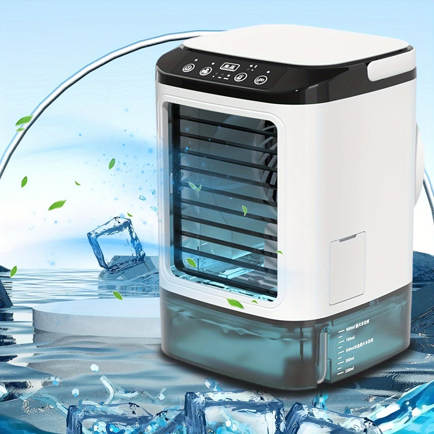 Mini Climatiseur Portable – Fraîcheur Instantanée et Mobilité Totale | Helvia