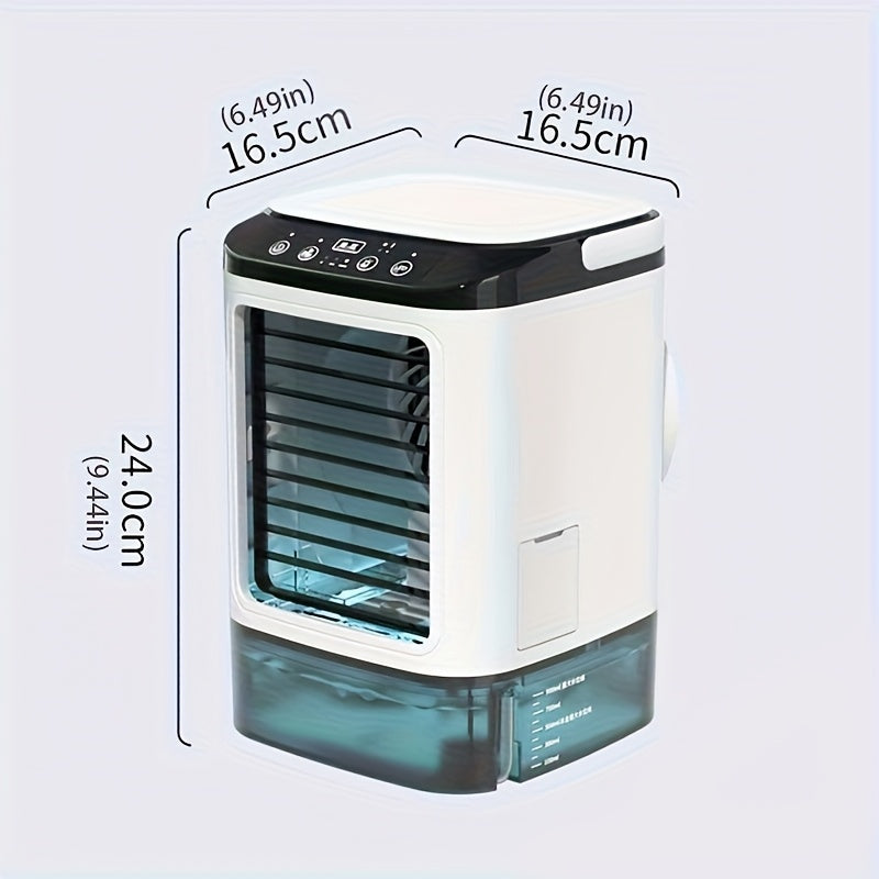 Mini Climatiseur Portable – Fraîcheur Instantanée et Mobilité Totale | Helvia