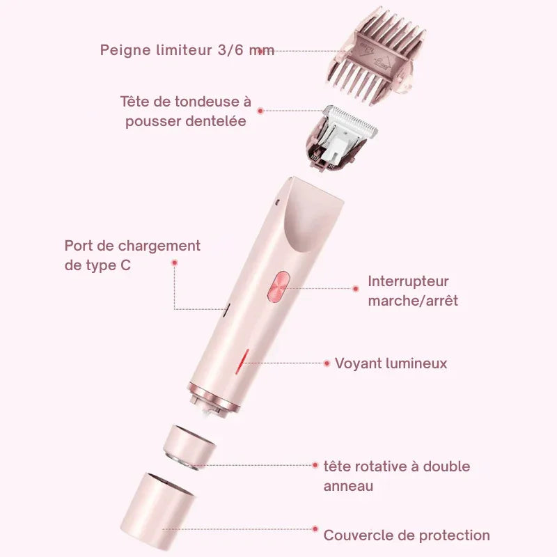 NuitLisse™ Épilation sans douleur pour une peau parfaitement lisse