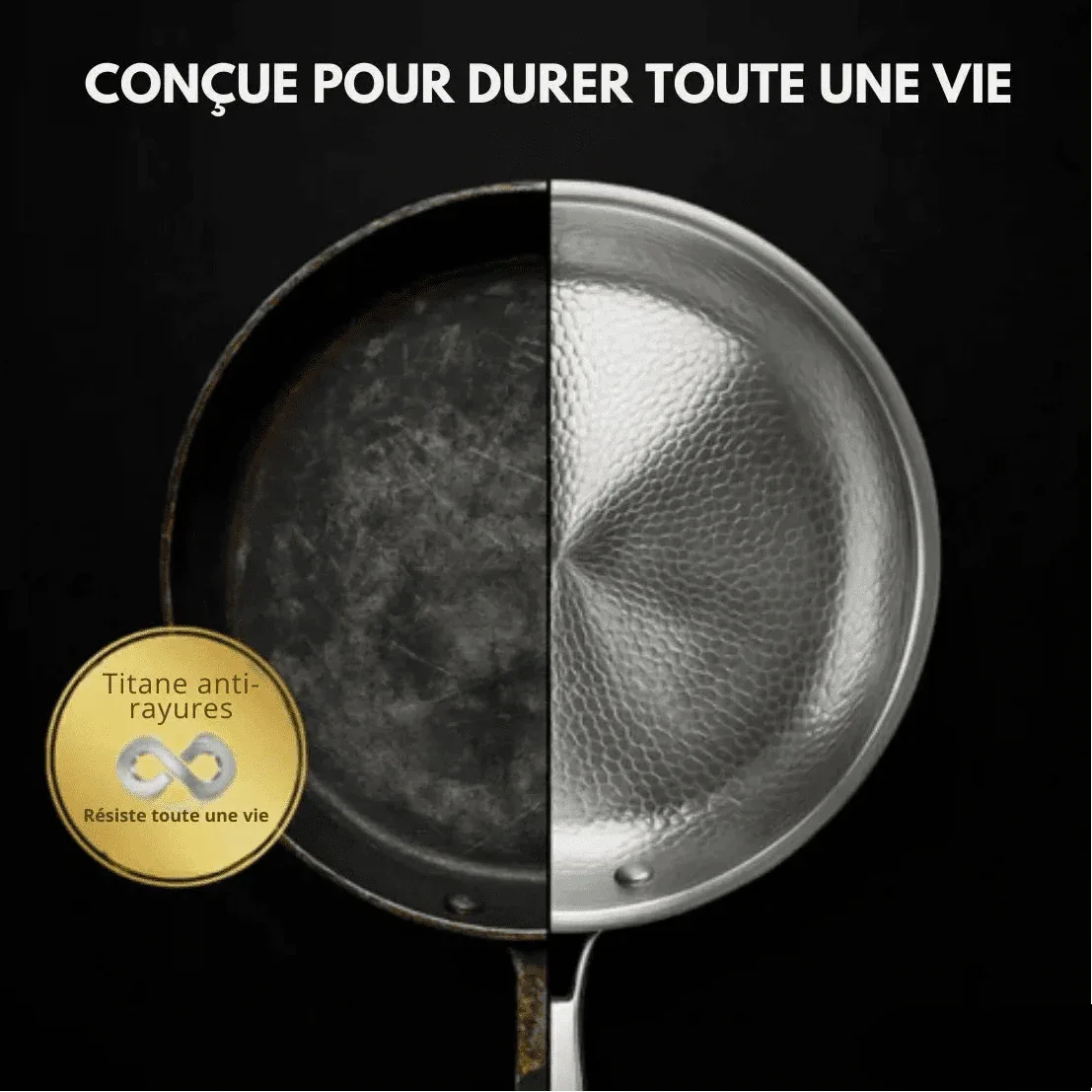 TitanCore® – La seule poêle antiadhésive qu’il vous faut