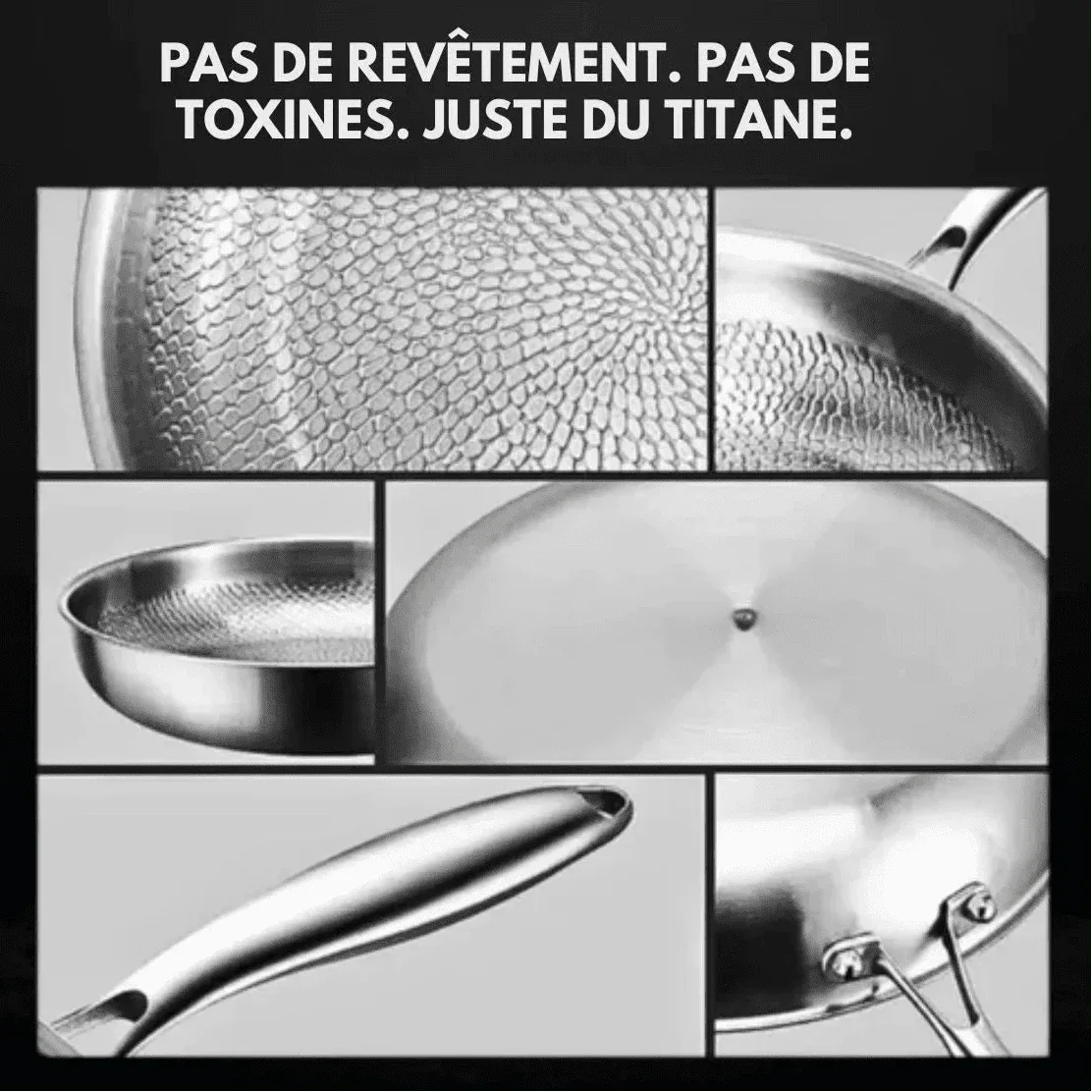 TitanCore® – La seule poêle antiadhésive qu’il vous faut