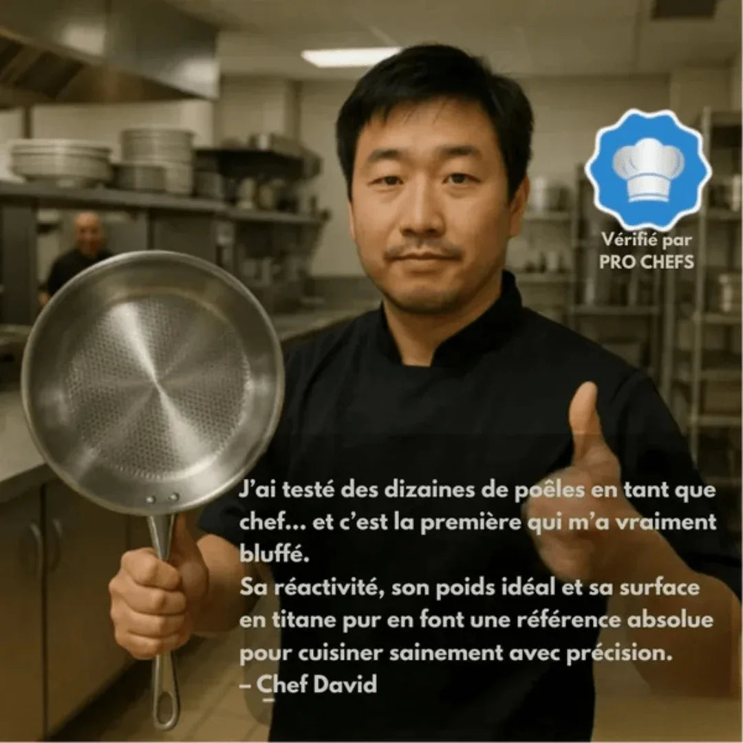 TitanCore® – La seule poêle antiadhésive qu’il vous faut
