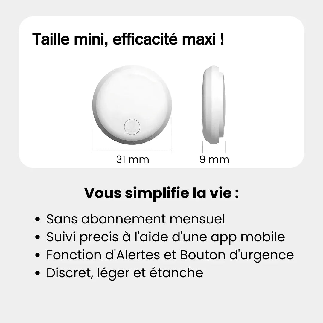 Traceur GPS Enfant Sans Abonnement - Rondor - ANDROID / iOS