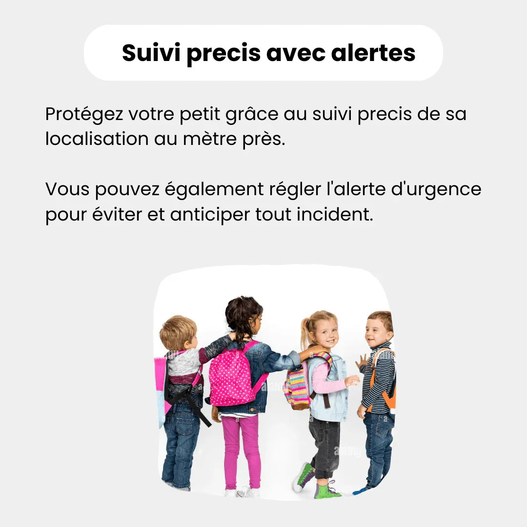 Traceur GPS Enfant Sans Abonnement - Rondor - ANDROID / iOS